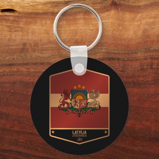 Letland Sleutelhanger (Voorkant)