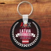Letland Sleutelhanger (Voorkant)
