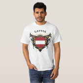 Letland T-shirt (Voorkant volledig)