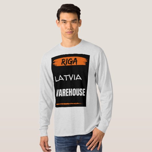 Letland T-shirt (Voorkant volledig)