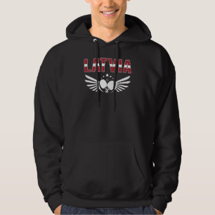 Letland Tafeltennis Steun Lets Ping Pong Te Hoodie