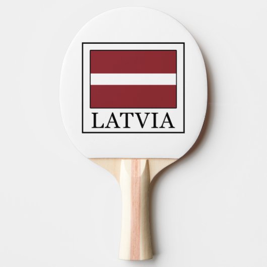 Letland Tafeltennisbatje (Voorkant)