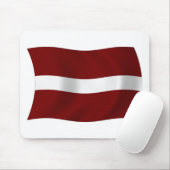 Letland Vlag Muismat (Met muis)