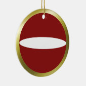 Letland Vlag Ornament (Rechts)