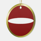 Letland Vlag Ornament (Links)