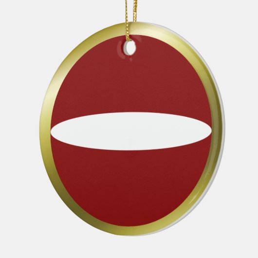 Letland Vlag Ornament (Links)