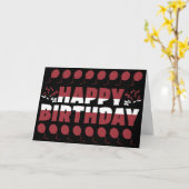 Letland Vlag Patriotic Birthday Kaart (Gele Bloem)