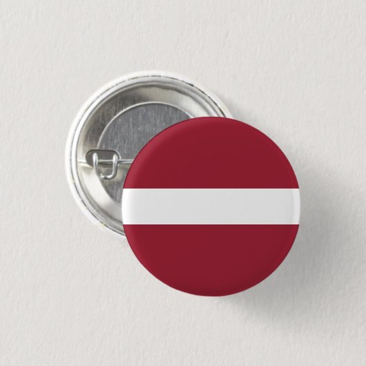 Letland Vlag Speld Knop Ronde Button 3,2 Cm (Voorkant /achterkant)