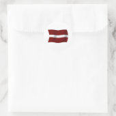 Letland Vlag Sticker (Tas)