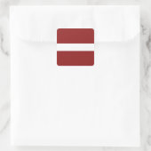 Letland Vlag Sticker (Tas)