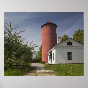 Letland, West-Letland, regio Kurzeme, Kaap 2 Poster
