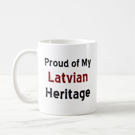 letlands erfgoed koffiemok (Links)