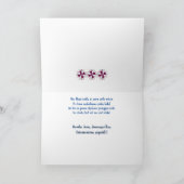 Lets, 5 inch x 7 inch gevouwen Wenskaart Kaart (Binnen)