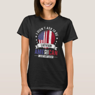 Lets-Amerikaanse landen vlaggen pride land Lat T-shirt