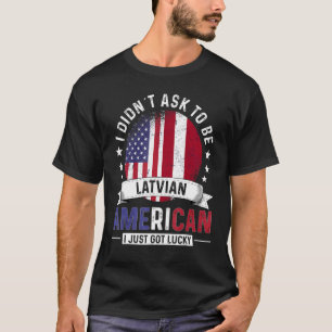 Lets-Amerikaanse landen vlaggen pride land Lat T-shirt