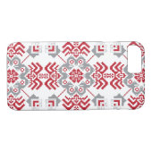 Lets Auseklis Folk art geometric medallion Case-Mate iPhone Case (Achterkant (Horizontaal))