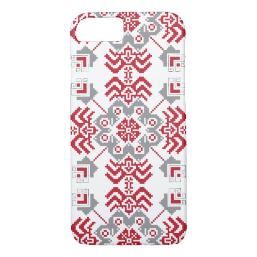 Lets Auseklis Folk art geometric medallion Case-Mate iPhone Case (Achterkant)