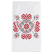 Lets Auseklis Folk art geometric medallion Klein Cadeauzakje (Voorkant)