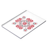 Lets Auseklis Folk art geometric medallion Notitieboek (Linkerzijde)