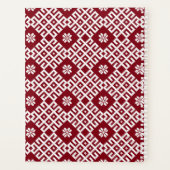 Lets Baltisch traditioneel noords folkpatroon Planner (Achterkant)