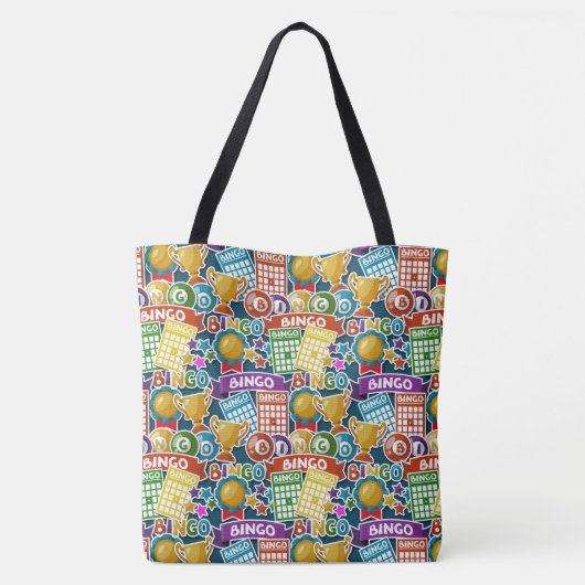 Let's BINGO - Kijk terug... Tote Bag (Achterkant)