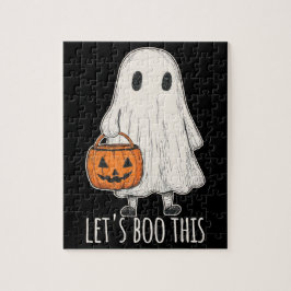 Let's Boo This Fun Ghost Trick or Treat Legpuzzel