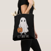 Let's Boo This Fun Ghost Trick or Treat Tote Bag (Dichtbij)