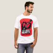 Let's Break Hearts Not Rules: Editie 1 T-shirt (Voorkant volledig)