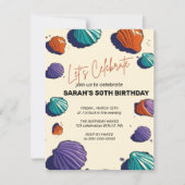 Let's Celebrate Invitation Sjabloon, bewerkbare Su Kaart (Voorkant)