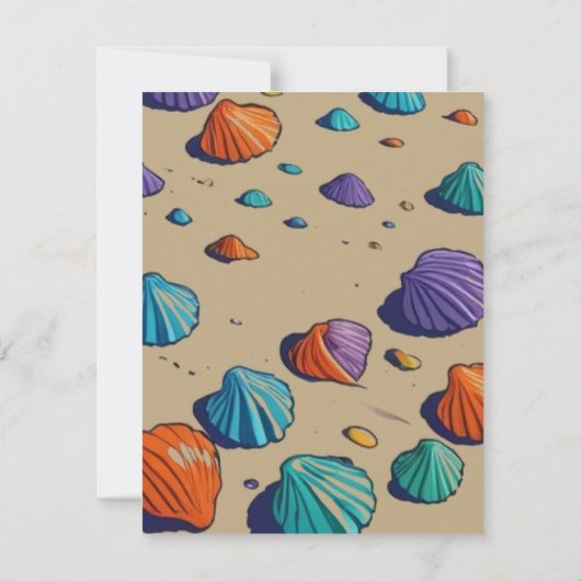 Let's Celebrate Invitation Sjabloon, bewerkbare Su Kaart (Achterkant)