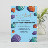 Let's Celebrate Invitation Sjabloon, bewerkbare Su Save The Date (Staand voorkant)
