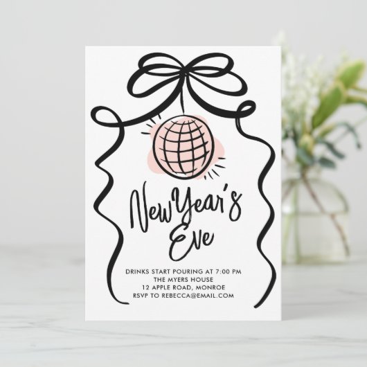 Let's Celebrate New Year's Eve Kaart (Staand voorkant)