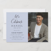 Let's Celebrate! Script Photo Afstudeerder Party B Kaart (Voorkant)