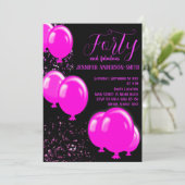 Let's Celebrate! Veertig en fantastische Feest Kaart (Staand voorkant)