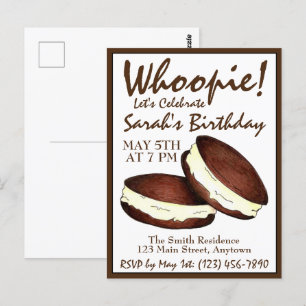 Let's Celebrate! Whoopie Pies Birthday Party Briefkaart