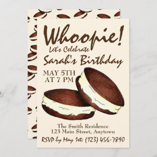 Let's Celebrate! Whoopie Pies Birthday Party Kaart