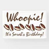 Let's Celebrate! Whoopie Pies Birthday Party Spandoek (Horizontaal)