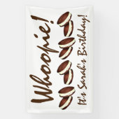 Let's Celebrate! Whoopie Pies Birthday Party Spandoek (Verticaal)