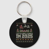 Let's Circle CK in 2025 Kerst Sleutelhanger (Voorkant)