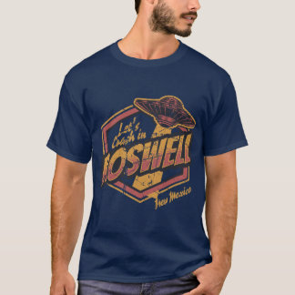 Lets Crash in Roswell friends T-shirt
