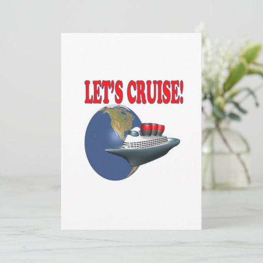 Lets Cruise 2 Kaart (Staand voorkant)