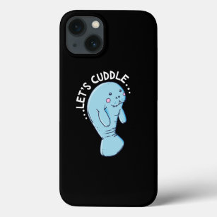 LetS Cuddle Funny Manatee Viral Meme Trend Case-Mate iPhone Case