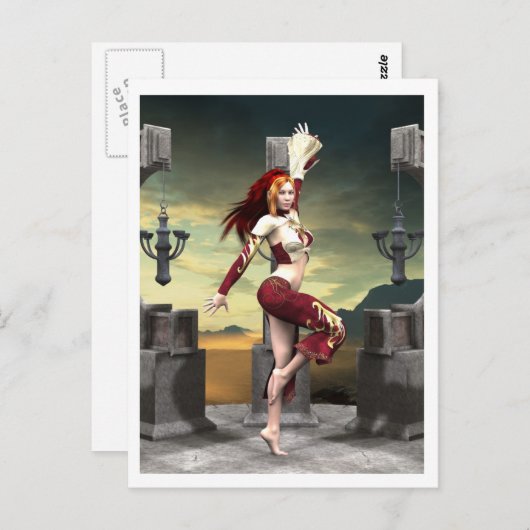 Lets Dance Briefkaart (Voorkant / Achterkant)