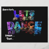 Lets Dance Flyer (Voorkant)