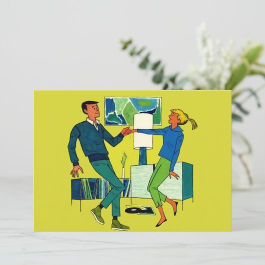 Let's Dance Kaart (Staand voorkant)