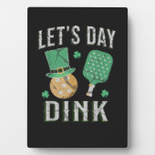 Let's day dink funny pickleball fotoplaat (voorkant)