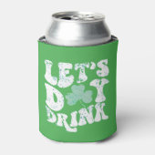 Let's Day Drink St Patrick Paddy Lucky Charm Blikjeskoeler (Blikje Voorkant)