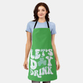 Let's Day Drink St Patrick Paddy Lucky Charm Schort (Gedragen)