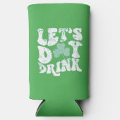 Let's Day Drink St Patrick Paddy Lucky Charm Seltzer Blikjeskoeler (Voorkant)