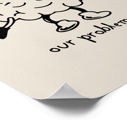 Let's Discuss our problems here Poster (Hoek)